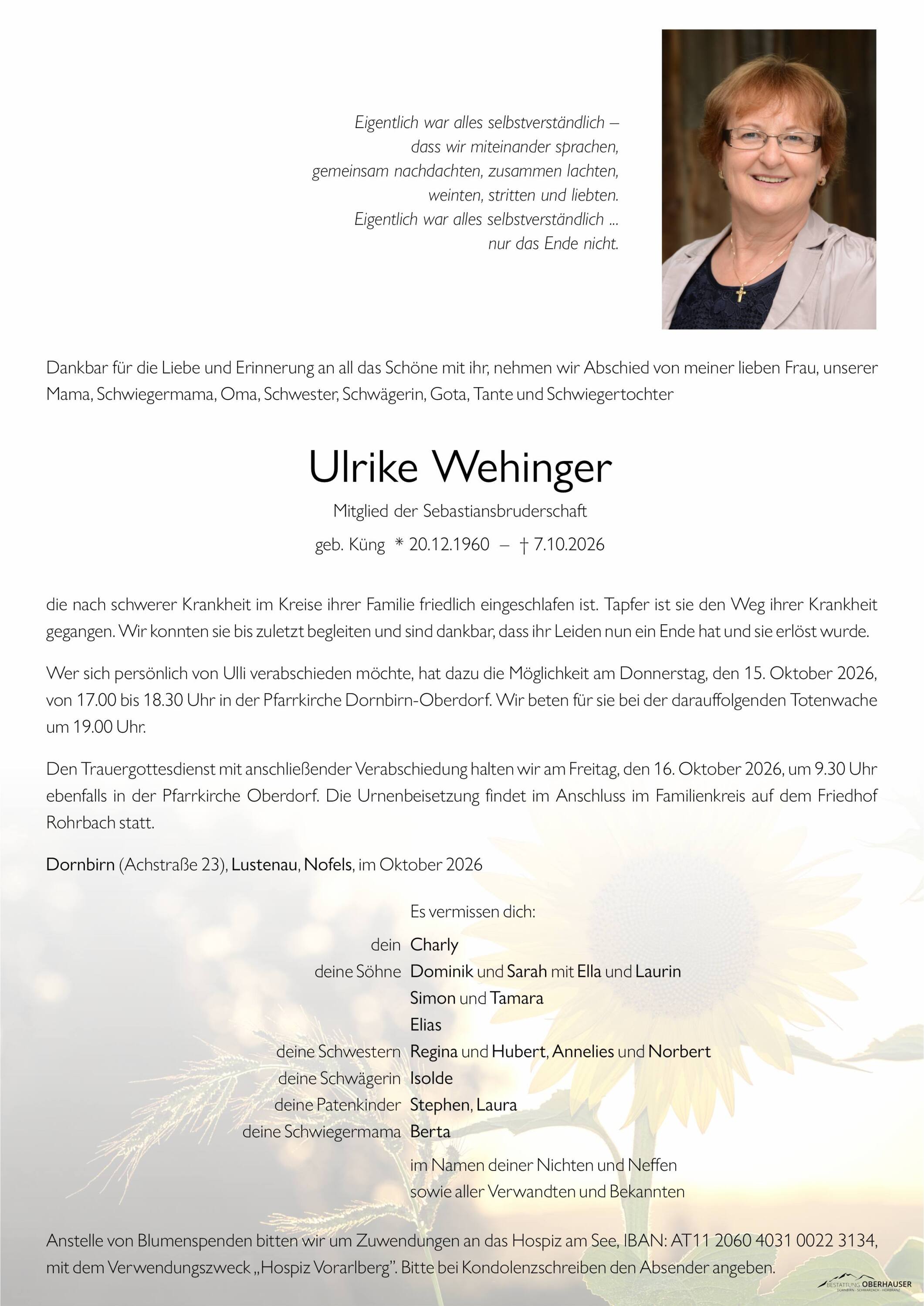 Ulrike "Ulli" Wehinger